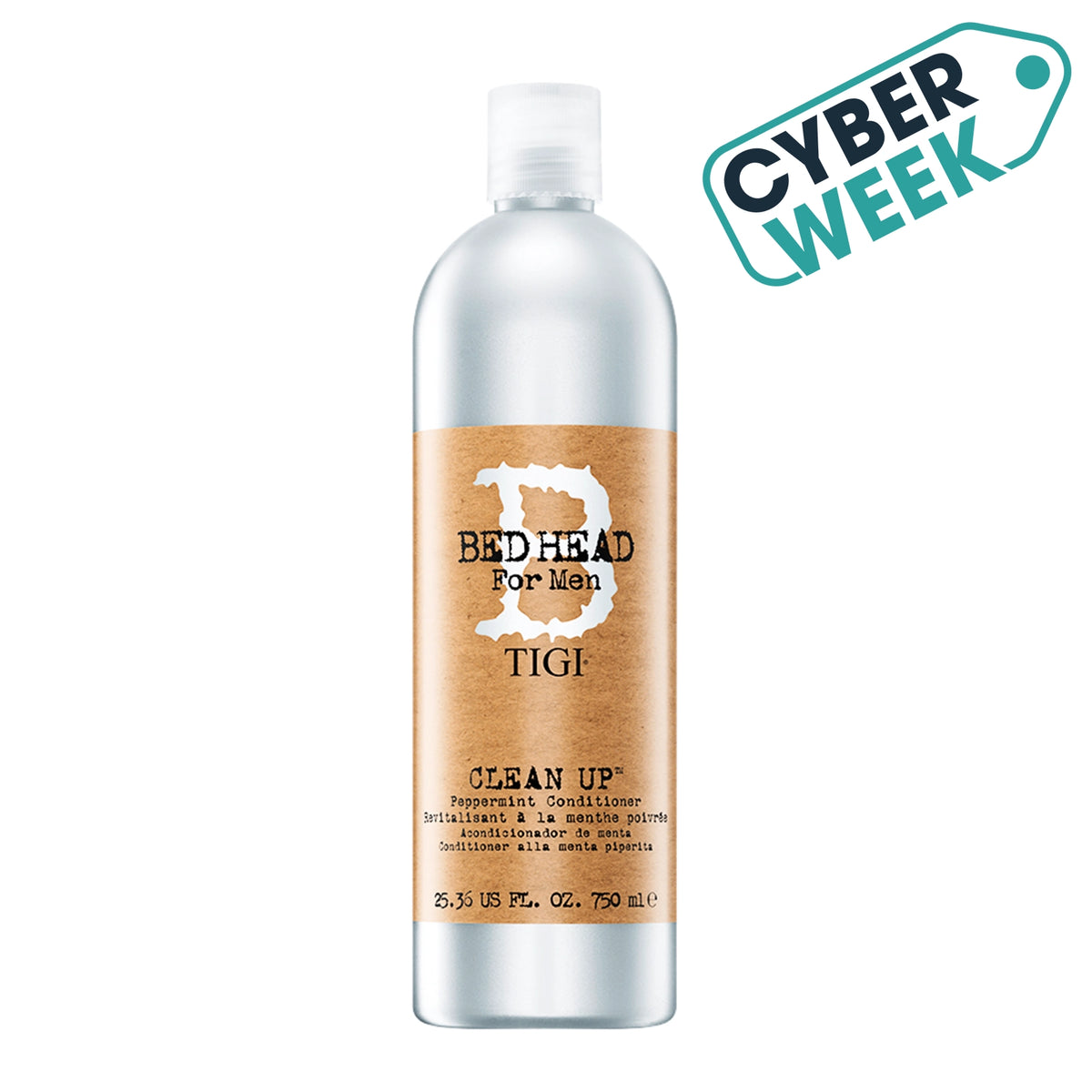 Acondicionador para hombre TIGI Bed Head Clean Up 750ml