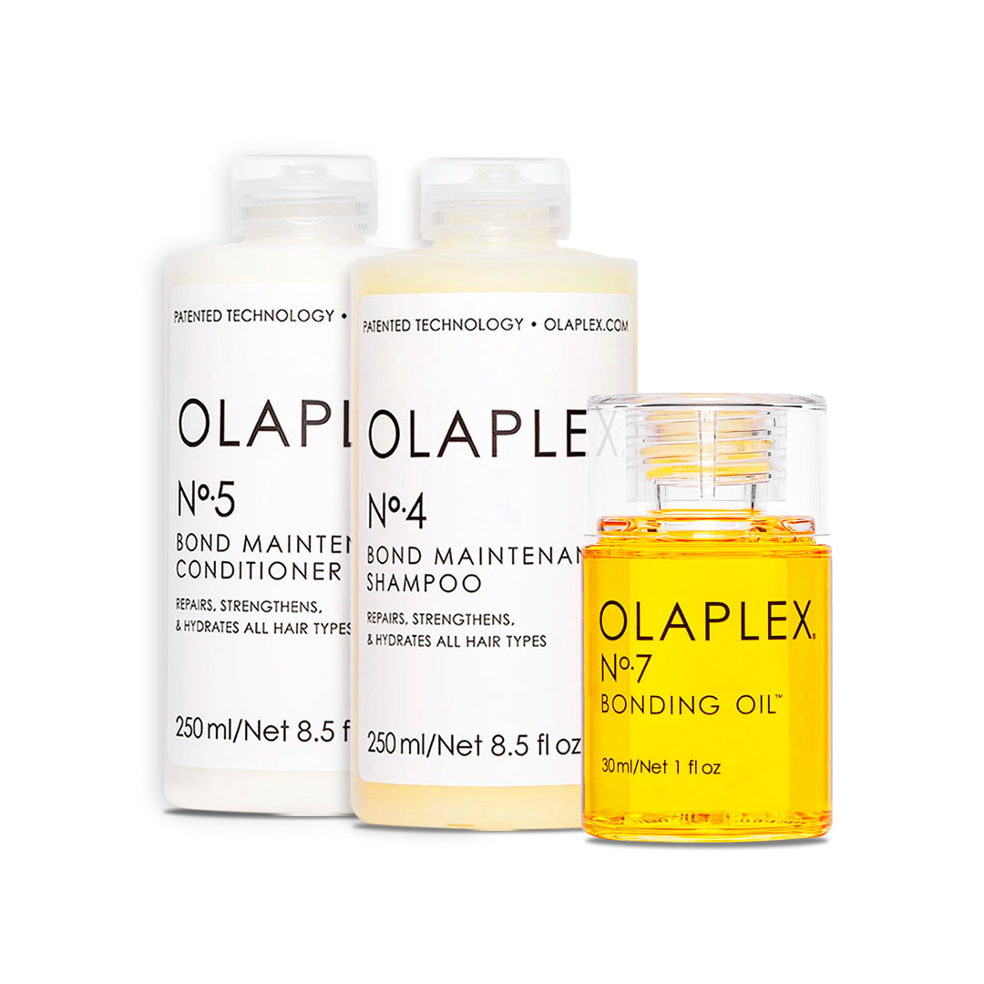 Rutina de mantenimiento OLAPLEX N4 N5 N7